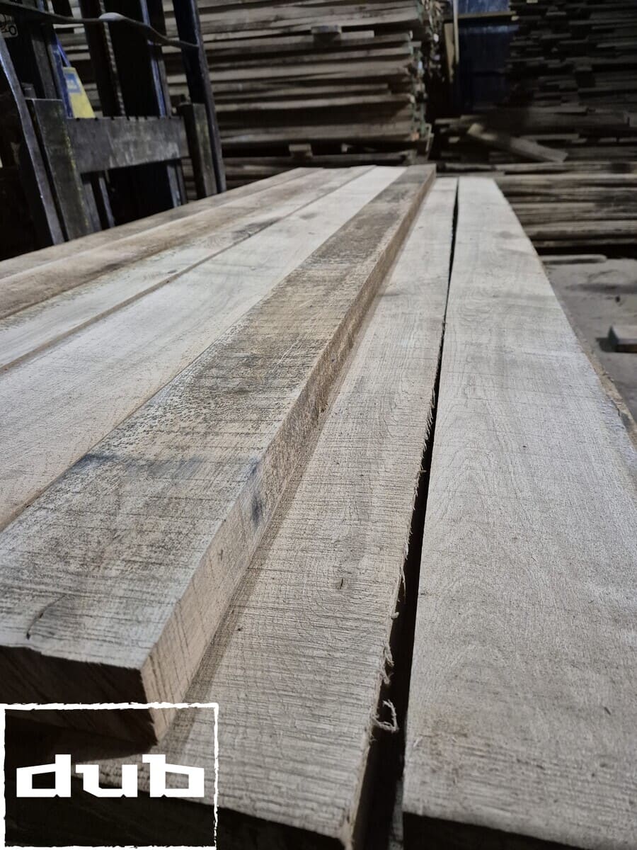 Массив дуба обрезной 1 сорт 3000х150х50мм